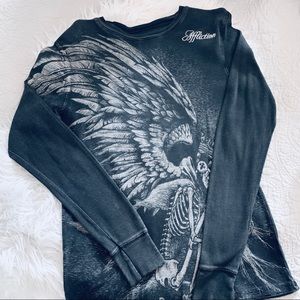 Affliction Men’s long sleeve tee
